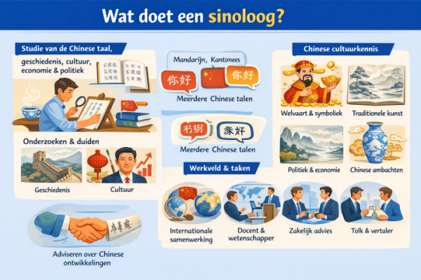 Alles over het beroep sinoloog Wat doet een sinoloog